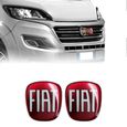 Autocollant Fiat 3D Remplacement Logo pour Ducato, Avant et Arrière-0