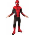 Déguisement classique Spiderman No Way Home enfant - 5 à 6 ans - Rouge - Licence Spiderman-0