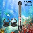 25W/50W/100W/200W/300W Poisson Aquarium Chauffage Chauffe isothermetat Automatique 100W-0
