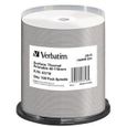 CD-R VERBATIM Thermal Printable No ID Brand 43718 - 52x - 700 Mo - 100 supports - Spindle-0