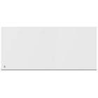 Radiateur électrique fixe connecté WiFi à inertie sèche céramique - BESTHERM - NESSA CONNECT 2000W - horizontal blanc