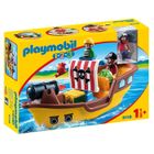 PLAYMOBIL 1.2.3 - Bâteau de pirates