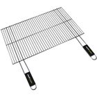 Grille Acier Pour Barbecue Charbon - Cook'in Garden - Grille rectangulaire - 67 x 40 cm