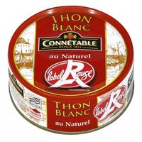CONNETABLE - Thon Blanc Germon Au Naturel Label Rouge 120G - Lot De 3