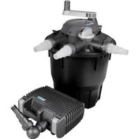 Système de filtration pour bassin avec pompe HOZELOCK Bioforce Revolution 12000 - Noir