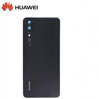 Vitre Arrière Noire - HUAWEI - P20 - Couleur principale: Noir - Conçu pour: Huawei P20