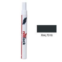Redlack Peinture feutre retouche RAL 7016 Mat multisupport