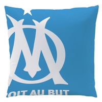 Coussin PSG Maillot – 36 Cm Bleu, 100% Polyester, Imprimé Officiel, Certifié OEKO-TEX, Décoration Chambre Enfant Fan Paris Saint-Germain