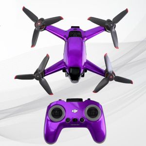 DRONE violet-Autocollant Fluorescent de luxe pour boîtie