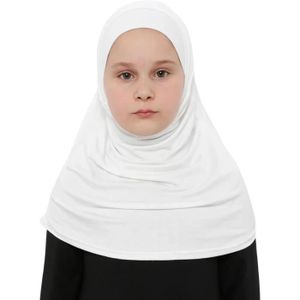 ECHARPE - FOULARD Hijab Musulmane Pour Enfant, Turban Bebe Fille, Bonnet Foulard Femme Pour Priere, Vetement Musulman En Viscose Pour Abaya Le[m2166]