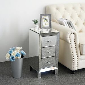 Table de chevet miroir - Achat / Vente pas cher