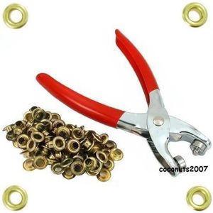 Heavy Duty 4mm Pince à oeillet et oeillets pour bâches 100 feuilles couvre