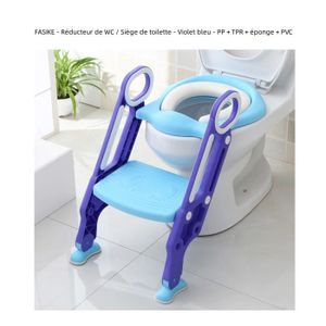 RÉDUCTEUR DE WC Réducteur de WC / Siège de toilette pour bébé - FASIKE - Violet bleu - Poids max 75 kg