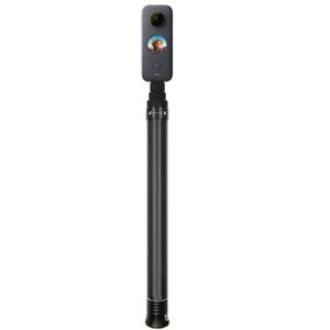 PERCHE - CANNE SELFIE Accessoire appareil photo,Perche à Selfie Invisible en Fiber de carbone ultralégère de 1.5m, monopode extensible - 1.5m[F74684]
