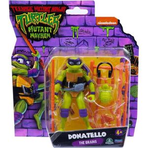 FIGURINE - PERSONNAGE Coffret Tortues Ninja Donatello Accessoires Figurine 12 Cm Turtle Set Personnage Tmnt 1 Carte tigre Nouveaute