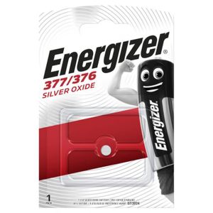 PILES Pack de 3 - Energizer - Blister de 1 Pile - 377/37