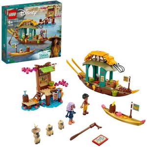 ASSEMBLAGE CONSTRUCTION LEGO® Disney Princess 43185 Le bateau de Boun, Fil
