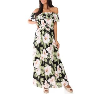 robe encolure bardot