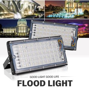 IP65 Imperm/éable 5000LM Eclairage de S/écurit/é Classe /énerg/étique A+ Led Projecteur Exterieur avec D/étecteur de Mouvements 50W Eclairage Ext/érieur LED 6000K Lumi/ère Blanche du Jour