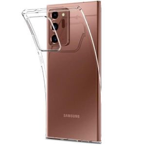COQUE - BUMPER Coque Samsung Galaxy Note 20 Ultra Housse Transparente de Protection Fine en Silicone Ultra Mince, Etui Bumper Amortissant