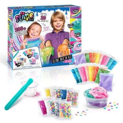 Kit de fabrication de 20 Slimes - CANAL TOYS - Violet - Pour enfants à  partir de 6 ans - Cdiscount Jeux - Jouets