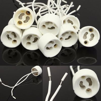 Lot 4 Adaptateurs Lampe GU10 Vers E14 - Convertisseur Socket Ampoule Lumière