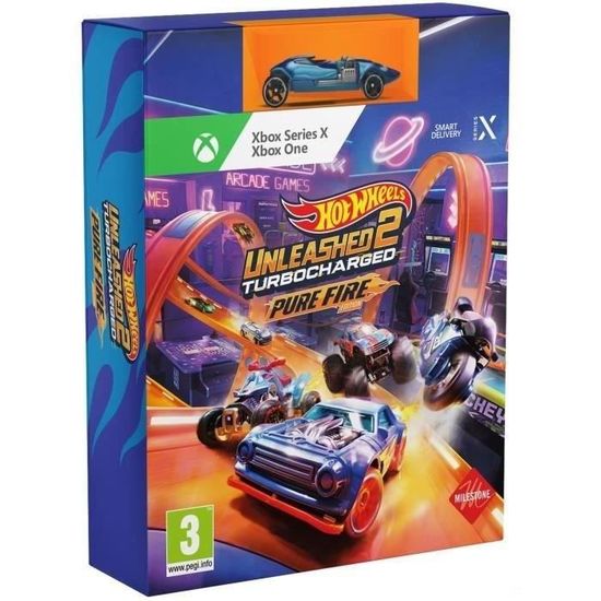 Hot Wheels Unleashed 2 Turbocharged - Jeu Xbox Series X et Xbox One - Pure Fire Edition