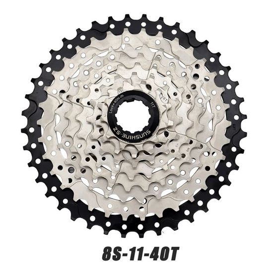 Cassette 7 Vitesses Pour VTT & Vélo Route - Roue Libre En Acier Inox Durable - Installation Facile - 2