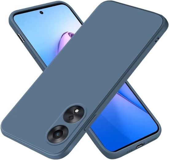 Acheter Coque Maté en silicone avec support pour Oppo A58/A78 5G en 6 couleurs - Grossiste