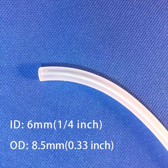 Tuyau D'eau 1/4 - 20 Mètres - Bleu, Qualité Alimentaire - Pour Réfrigérateur, Machine à Glaçons, Osmose Inverse, Aquariums - Raccords Rapides, Installation Facile
