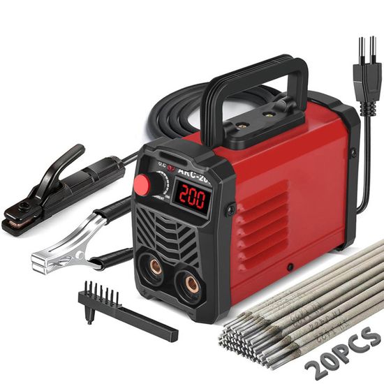 WUPYI2018 Poste à Souder ZX7-200 220V Mini Poste à souder Inverter IGBT soudage Soudure Soudeur Électrode WUPYI2018 Poste à Souder ZX7-200 220V Mini Poste à souder Inverter IGBT soudage Soudure Soudeur Électrode