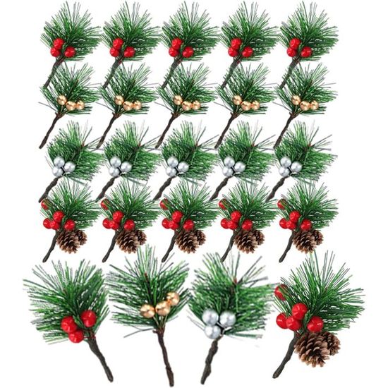Sapin De Noël Artificiel Avec Neige Et Pommes De Pin, 180cm 800 Branche