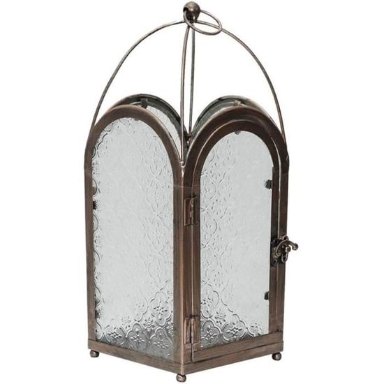 Grand Lanterne Fer Style Minable Interne Et Extérieur Idée