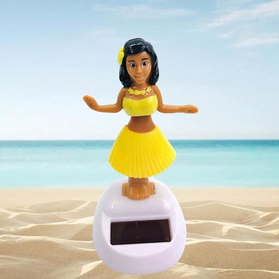 Hawaii Fille De Danse Figurine Solaire Dansante Hawaïens,Solaire Dansante  Danseuse Hawaienne Voiture Décoration De Voiture Solaire - Cdiscount Jeux -  Jouets