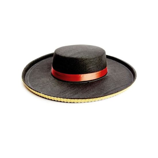 Chapeau Espagnol Accessoire De Costume Adulte