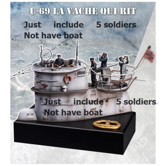 PANGCHENG L'équipage 1/35 Flak 38 Comprend Une Figurine de 4 Soldats, Une Figurine Historique, Un kit de résine, Non assemblé, Non Peint