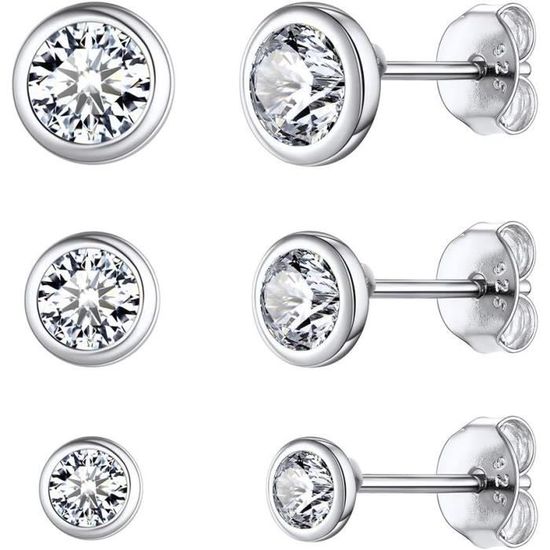 Lot De Bijoux De Costume Rue21 - 6 Paires De Boucles D'oreilles + 3 Cerceaux + 3 Clous