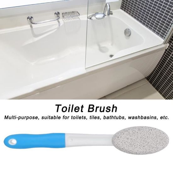 Drfeify brosse de toilette Pierre ponce brosse de nettoyage eau dure  cuvette de toilette anneau décapant nettoyant pour ménage - Cdiscount Au  quotidien