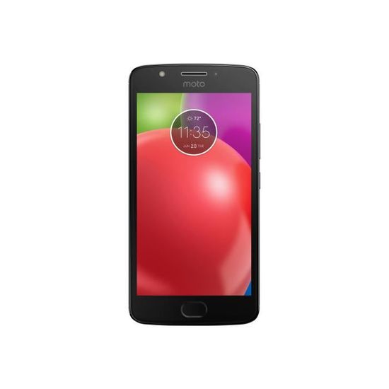 Motorola Moto E4 Smartphone double SIM 4G LTE 16 Go microSDXC slot GSM 5" 1 280 x 720 pixels (294 ppi) 8 MP (caméra avant de 5…