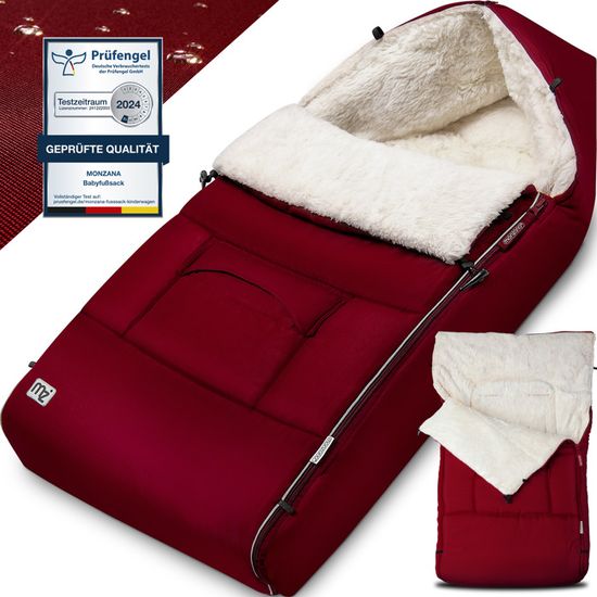 Chancelière Bébé Joyz Hiver - Polyester Crème - Universelle Poussette Et Siège Auto