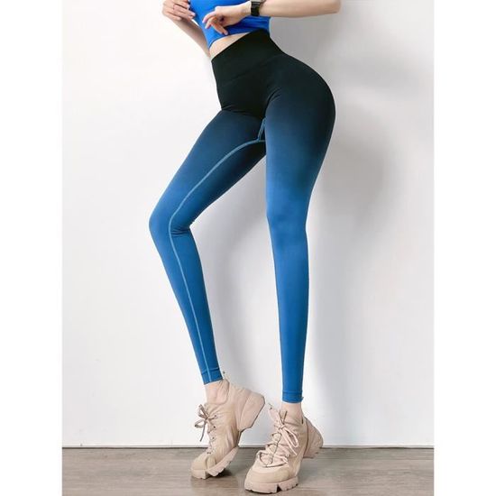 Legging Femme Noël Laid Taille Haute - Impression Numérique Opaque Yoga Sport Gym