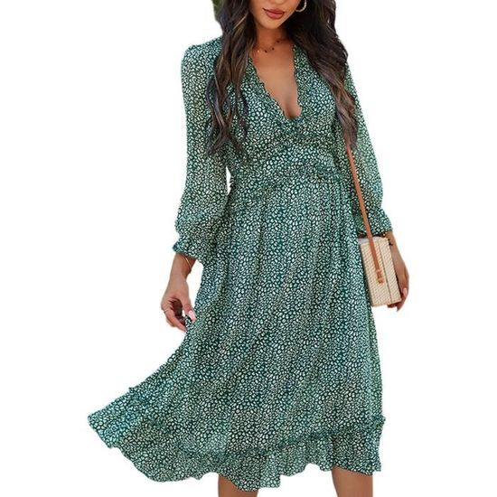 Robe De Printemps Pour Mariage Champêtre Invitée | Vêtement Bohème