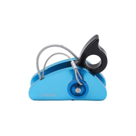 Antivol De Corde SUNGOOYUE – Aluminium, 15KN, Pour Corde 9-12mm – Sécurité Pour Escalade, Sauvetage, Travaux En Hauteur