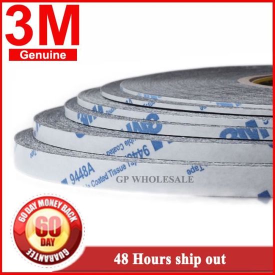 Ruban Adhésif Double Face 9080 3M, Ruban Fin à Haute Viscosité Pour - Foto 13