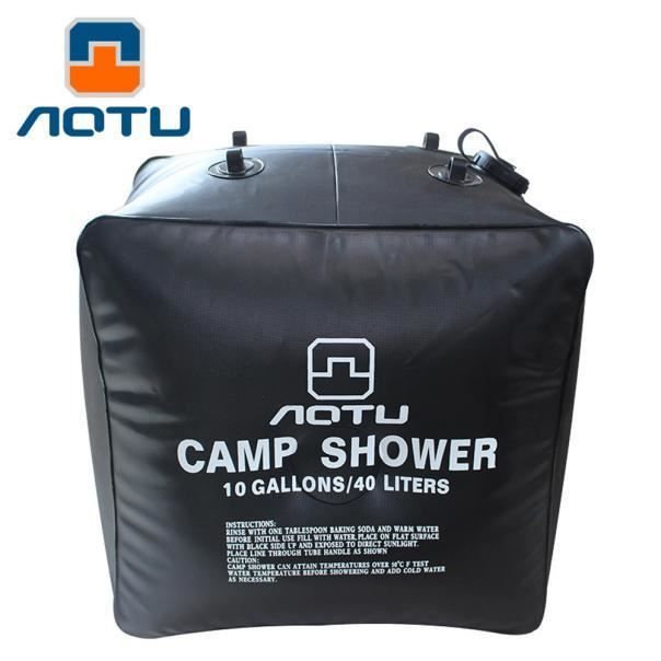Sacs de douche solaire de camping en plein air 40L Portable Water Bag Outdoor Bath 246