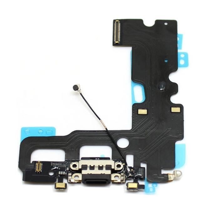 Nappe Connecteur de Charge iPhone 7 - Noir