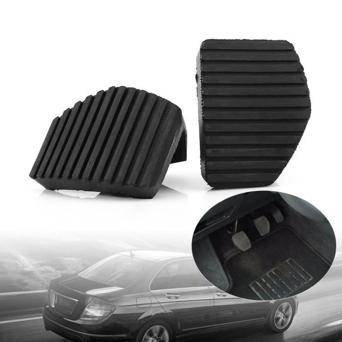 Rouge Alliage nonslip accélérateur Pad Couverture de pédale de frein for les véhicules automatiques à voiture Broco Pedale Voiture