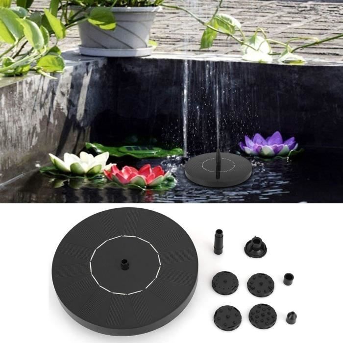 Panneau solaire fontaine pompe flottant jardin bassin d'eau bain réservoir piscine extérieure-NIM