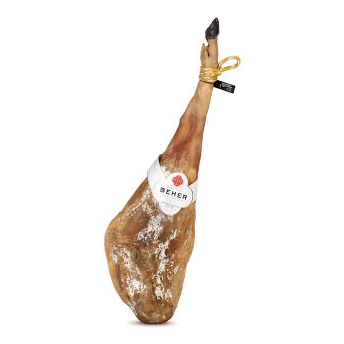 Jambon Pata Negra 100 % ibérique Pur Bellota 36 mois 8 Kg Beher Oro