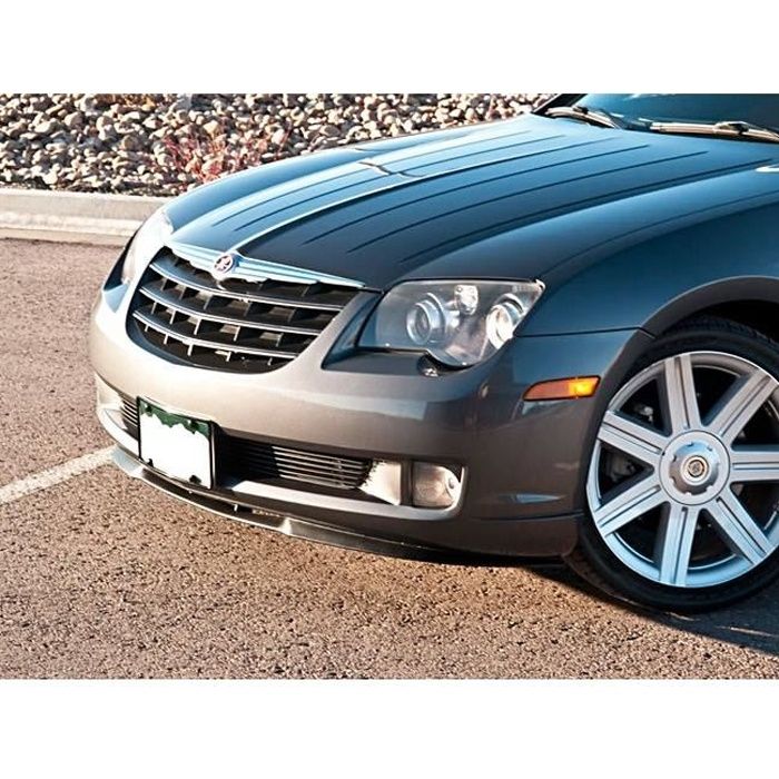 Pour Chrysler Crossfire Spoiler Lèvre Lame Inférieure Pare-Choc Avant Noir 03-07